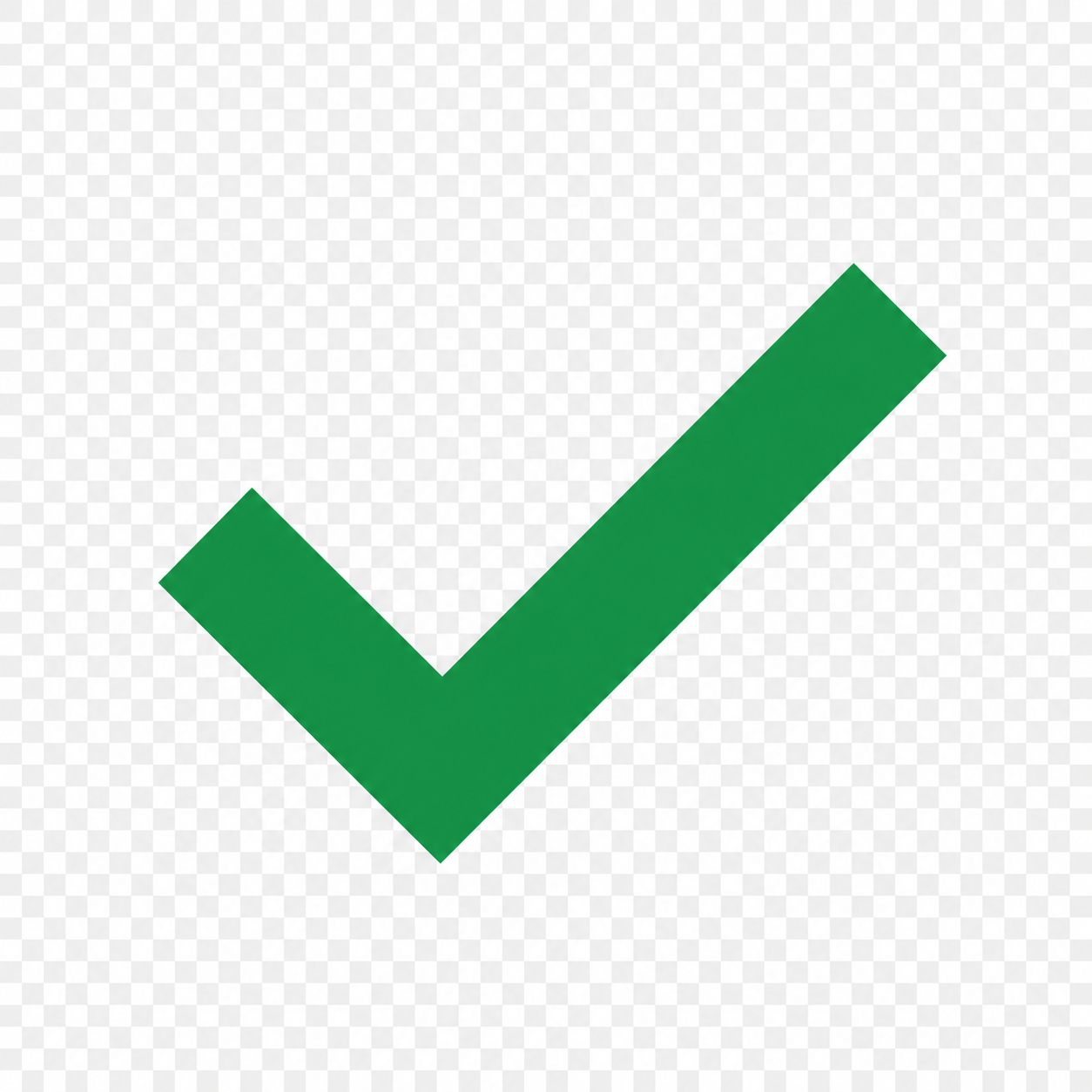 Minimalist Checkmark Design