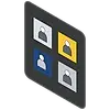 painel exemplificando customização